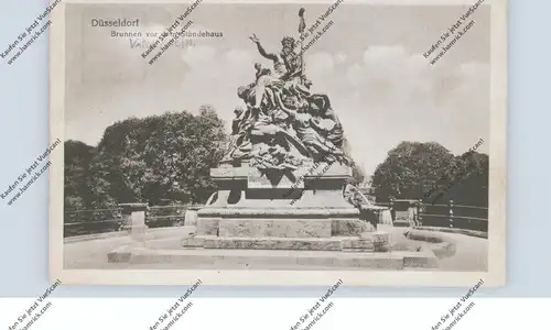 4000 DÜSSELDORF, Brunnen vor dem Ständehaus