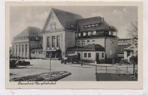 5630 REMSCHEID, Hauptbahnhof, Oldtimer