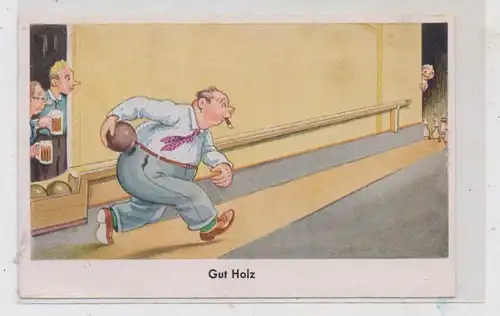 SPORT - KEGELN / BOWLING, "Gut Holz"