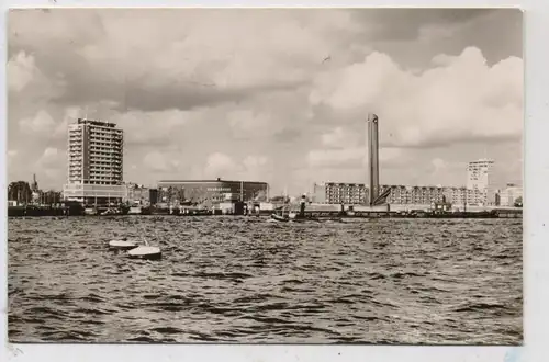 ZUID-HOLLAND - ROTTERDAM, Panorama, Maas, 1961