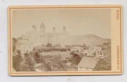 5060 BERGISCH GLADBACH - BENSBERG, Schloss und Umgebung, Hartphoto / CDV, 189..., 10 x 6,2 cm, Photo Waltgenbach Köln