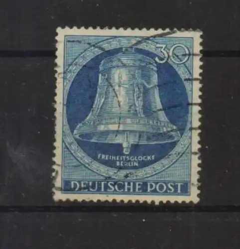 BERLIN - 1953, Michel 104, 30 Pf. Glocke Mitte