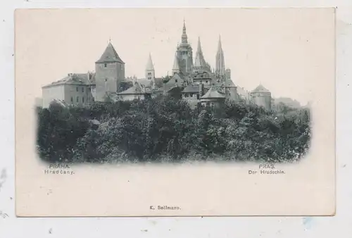 CZ 110 00 PRAHA / PRAG , Hradschin, Lichtdruck K.Bellmann, ca. 1898