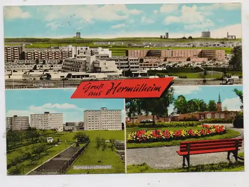 5030 HÜRTH - HERMÜLHEIM, Bundessprachenamt, Hürth-Mitte, Parkanlagen