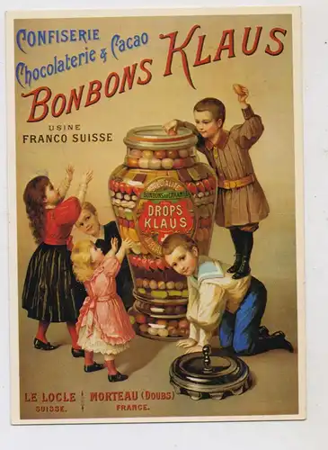 CH 2400 LE LOCLE NE, Bonbons Klaus, modern