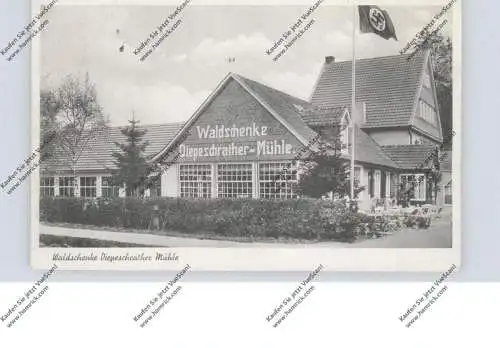 5060 BERGISCH GLADBACH - HAND - DIEPESCHRATH, Diepeschrather Mühle, NS-Beflaggung, 1942