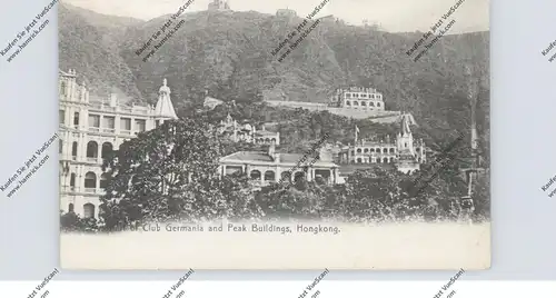 HONGKONG - HONG KONG - 1911, Edward 4cent, postcard to Hannover
