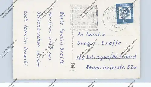 4650 GELSENKIRCHEN - BUER, Mehrbild-AK, 1964