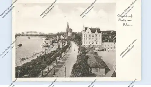 4000 DÜSSELDORF, Rheinufer, "Rheinschlößchen", 1938