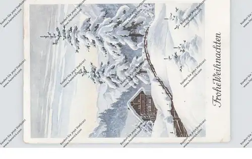 DDR 1957, Michel 331 (2) Hegel, AK nach Tschechien, überfrankiert