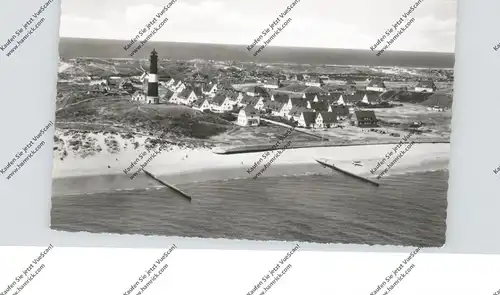 2280 SYLT - HÖRNUM, Leuchtturm, Luftaufnahme