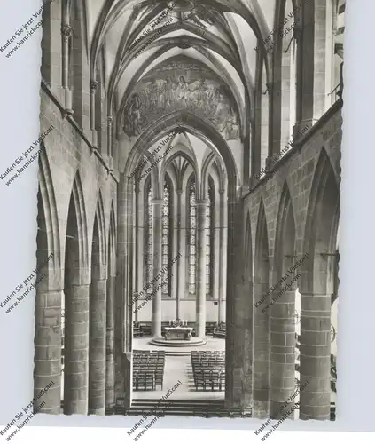 6900 HEIDELBERG, Heiliggeistkirche, Innenansicht