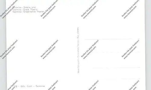 I 98039 TAORMINA, Teatro greco