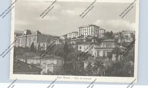 I 18038 SAN REMO, Ville et Alberghi