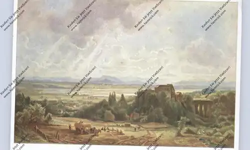 KÜNSTLER - ARTIST - EDUARD SCHLEICH, "Starnberger See"