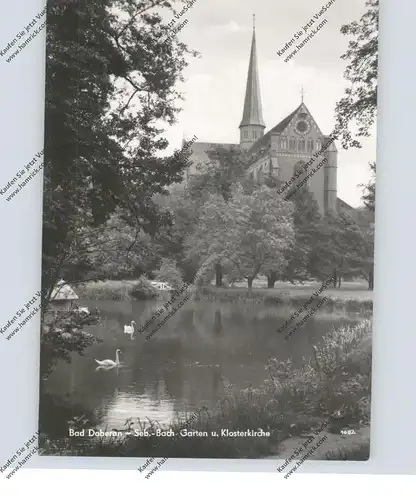 0-2560 BAD DOBERAN, Kirche und Seb.Bach-Garten, 1961