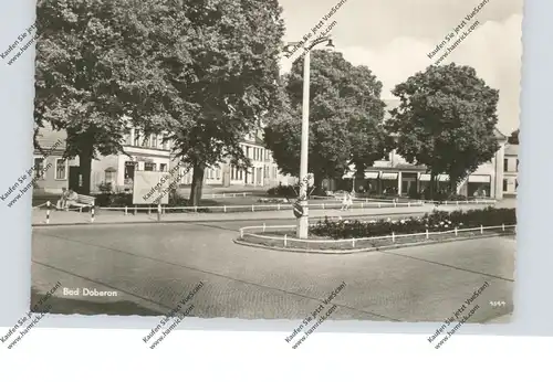0-2560 BAD DOBERAN, "Springbrunnenplatz", 1962