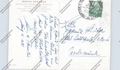 5483 BAD NEUENAHR - AHRWEILER - Hotel ASTORIA, Hauptstrasse, 195..