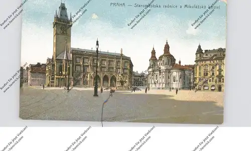 CZ 110 00 PRAHA / PRAG, Staromestska radnice, kl. Oberflächenmangel