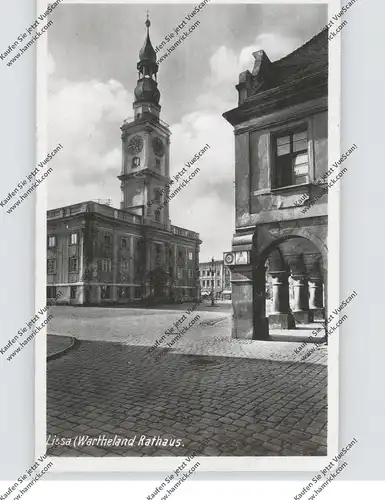 POSEN - LISSA / LESZNO, Rathaus, Feldpost Schloß Reisen, Landpoststempel
