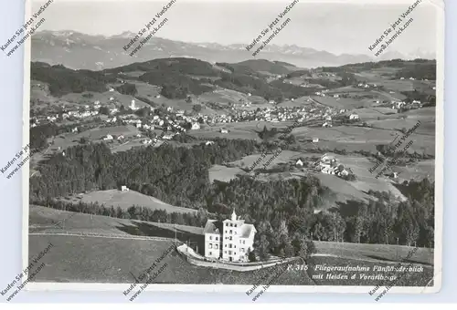 CH 9410 HEIDEN AA, Flugaufnahme 1951, kl. Knick, Nachgeühr- TAX