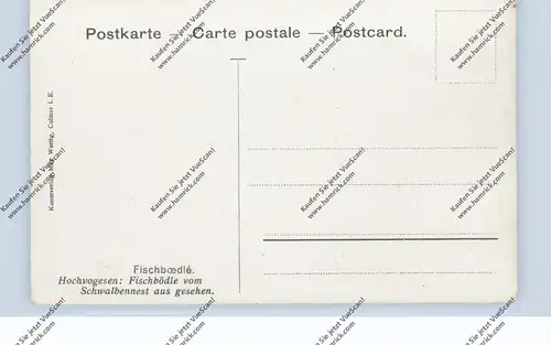 F 68380 METZERAL, Fischboedle vom Schwalbennest aus gesehen