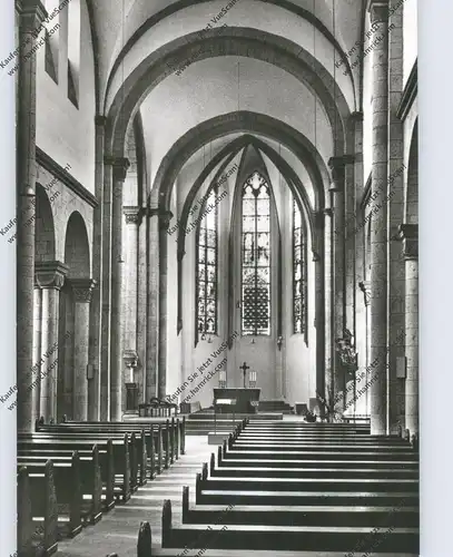 4047 DORMAGEN - KNECHTSTEDEN, Missionshaus, Kirche, Innenansicht, Blick nach Osten