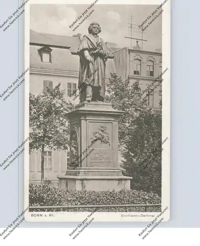 5300 BONN, BEETHOVEN - Denkmal, 1914