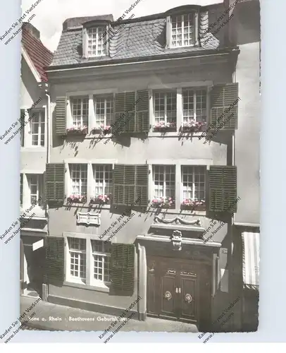 5300 BONN, BEETHOVEN - Geburtshaus, Bonngasse