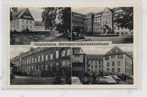 3200 HILDESHEIM, Bernwardskrankenhaus, AUTO-UNION, Motorräder, kl. Druckstelle, 1956
