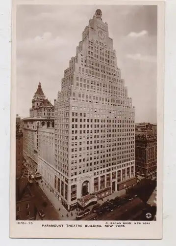 USA - NEW YORK CITY, Paramount Theatre Building