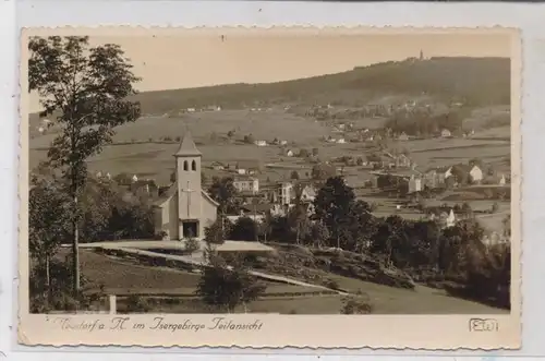 BÖHMEN & MÄHREN - NEUDORF an der Neisse, Blick von der Kirche, Feldpost 2. Weltkrieg