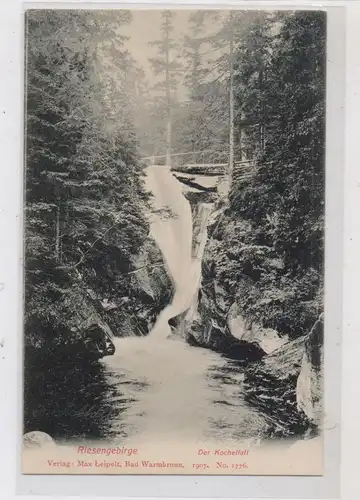 NIEDER-SCHLESIEN - SCHREIBERHAU / SZKLARSKA POREBA, Kochelfall, 1907 Verlag Leipelt Warmbrunn