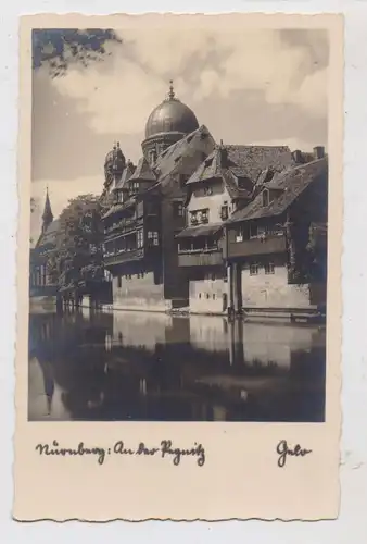 JUDAICA - NÜRNBERG, SYNAGOGE an der Pegnitz