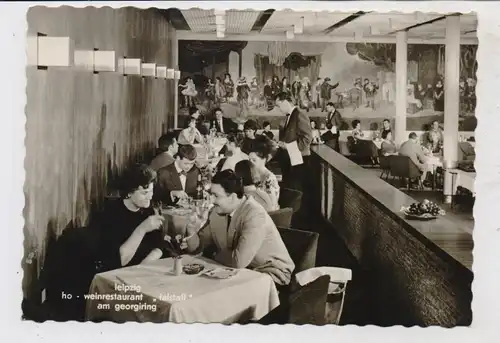0-7000 LEIPZIG, HO-Weinrestaurant "Falstaff" am Georgiring, 1965