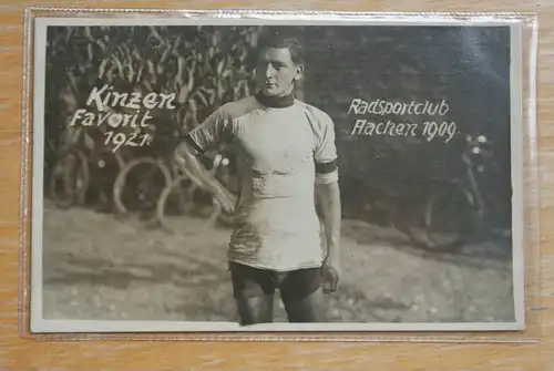 SPORT - RADSPORT - Kinzen, Favorit 1921, Radsportclub Aachen 1909, Cyclisme,