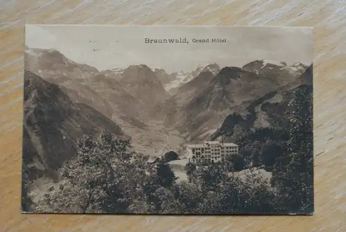 CH 8784 BRAUNWALD - Glarus, Grand Hotel