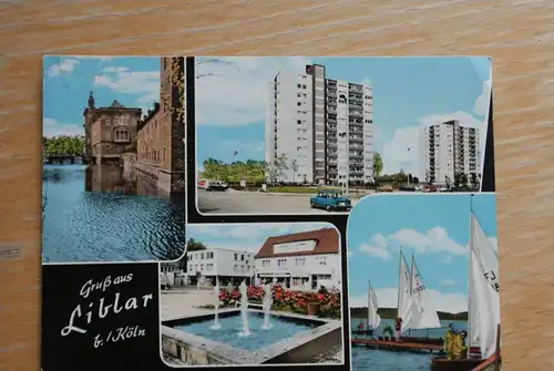 5042 ERFTSTADT - LIBLAR, 4-Bild-Karte