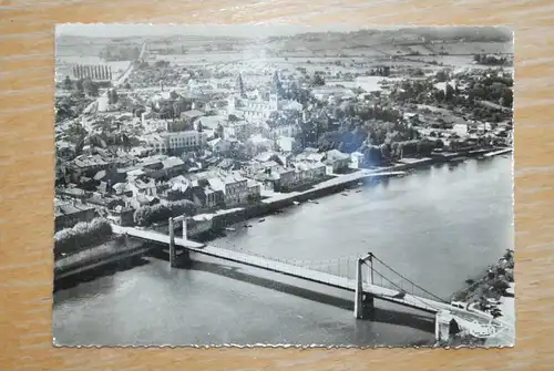 F 71700 TOURNUS, Vue airienne generale