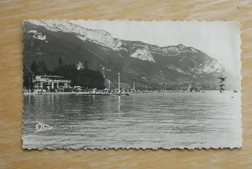 F 74000 ANNECY - PLAGE & le Mont Veyrier