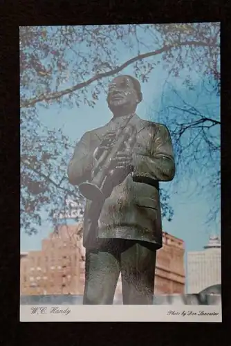 MUSIC - BLUES, Denkmal W.C. Handy, Bluesmusiker, Memphis, TN