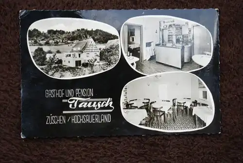 5788 WINTERBERG - ZÜSCHEN, Gasthof und Pension Tausch, 1964