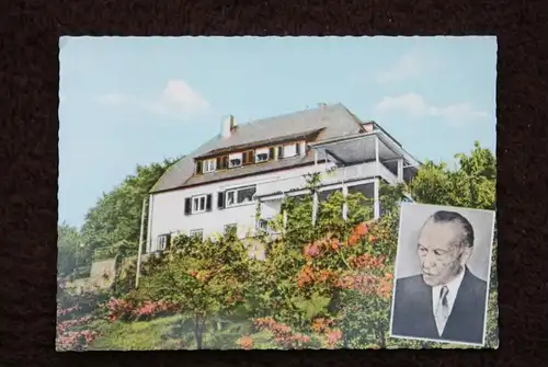 5340 BAD HONNEF - RHÖNDORF, Wohnhaus - Konrad Adenauer
