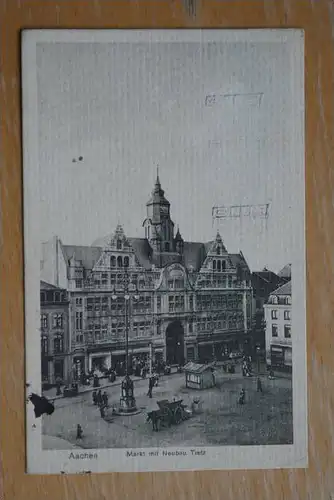 5100 AACHEN, Markt mit Neubau Tietz, Kaufhaus - Kaufhof