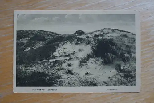 2941 LANGEOOG, Dünenpartie, 193...