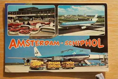 AMSTERDAM, Schiphol, Airport, Flughafen, KLM