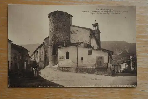 F 04240 ANNOT, L'Eglise & sa Tour