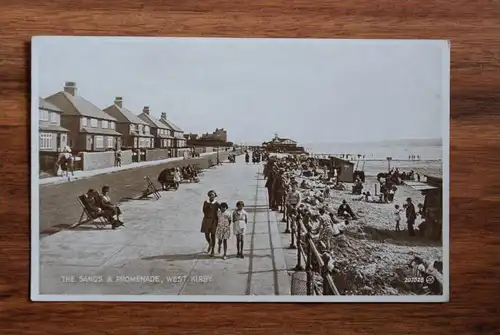 UK - ENGLAND, Merseyside, West Kirby, sands & promenade