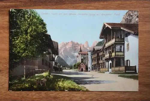 I 39034 TOBLACH - LANDRO, mit Monte Cristallo