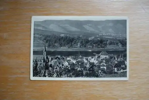 5583 ZELL - NEEF a.d. Mosel, Blick über den Ort, 1952